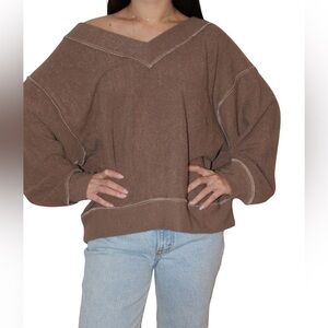 Cozy Brown Women's Sweater